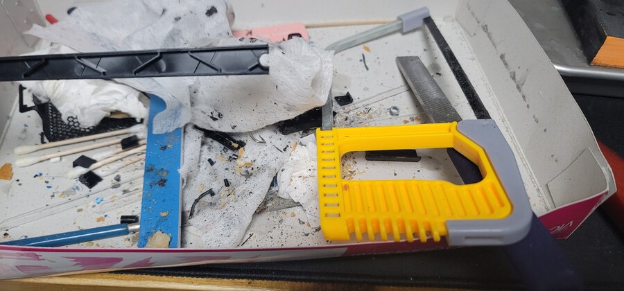 스압) MG Z GUNDAM VER.KA 전용기 만들어주기 대작전_27.jpg