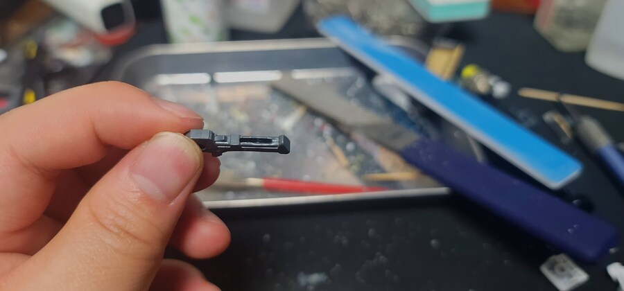 스압) MG Z GUNDAM VER.KA 전용기 만들어주기 대작전_55.jpg