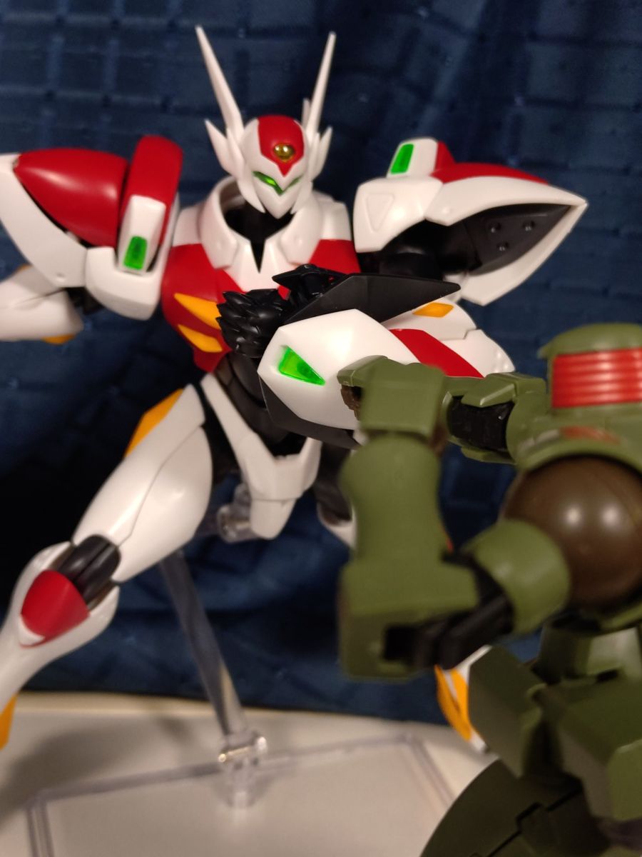[굿 스마일] MODEROID 테카맨 블레이드 가조립 + 일부 가동 사진_8.jpg