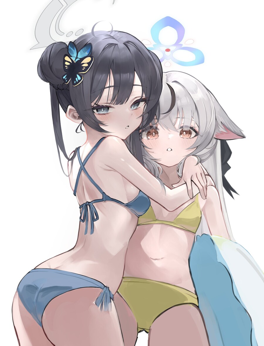 블루아카) 산해경 수영복 나올때까지 숨참음_1.jpg