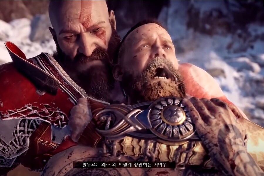 갓오브워) 크레이토스 왜이리 오지랖이냐 ㅋㅋㅋ_1.png