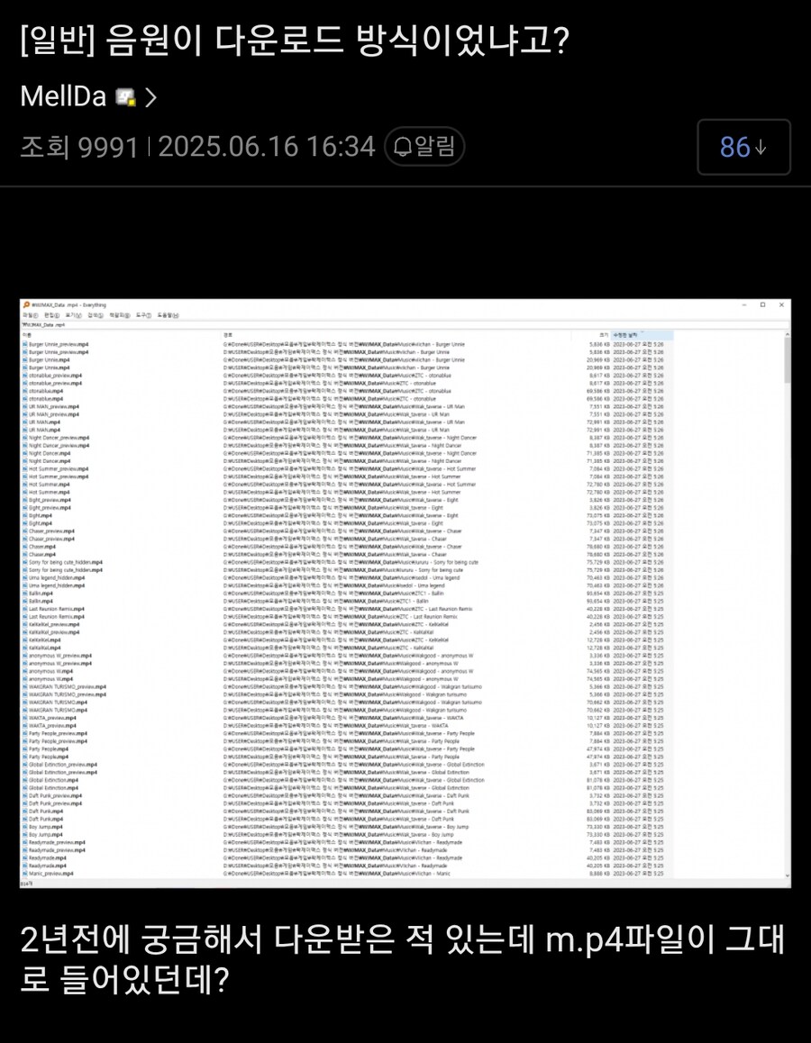 ㅇㅇㄱ) 저작권 논란 중인 왁맥...'스트리밍과 다운 차이를 알아보자'_1.png