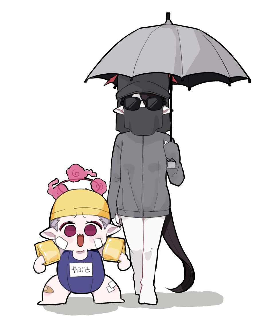 블루아카)풀장에 온 모녀.jpg_1.jpg