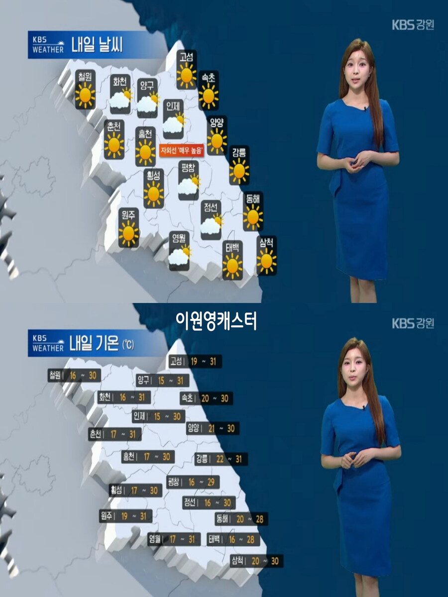 내일, 한낮 30도 안팎(더위 계속 이어져, 미세먼지 보통)_19.jpg