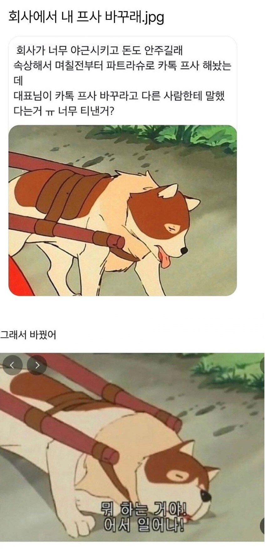 회사에서 내 프사 바꾸래.jpg_1.jpg