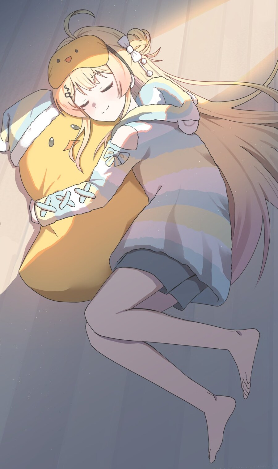 버튜버) 낮잠자는 카나데_1.jpg