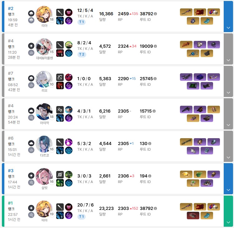 이터널리턴) 사관 스킨 리다라는 이야기 듣고 잠깐 복귀함_1.png