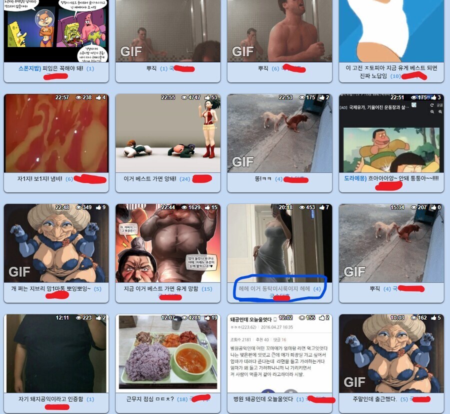 니들 뭐 좋아하냐? 유게에는 다 있어_1.jpg