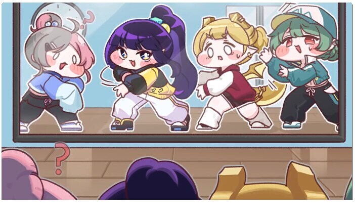 트릭컬)이 짤 죠안은 아줌마가 따라할려고 노력하는 느낌이라 웃김 ㅋㅋ_1.png