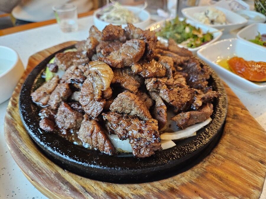 대전의 음식들 : 석갈비 + 명태조림_2.jpg