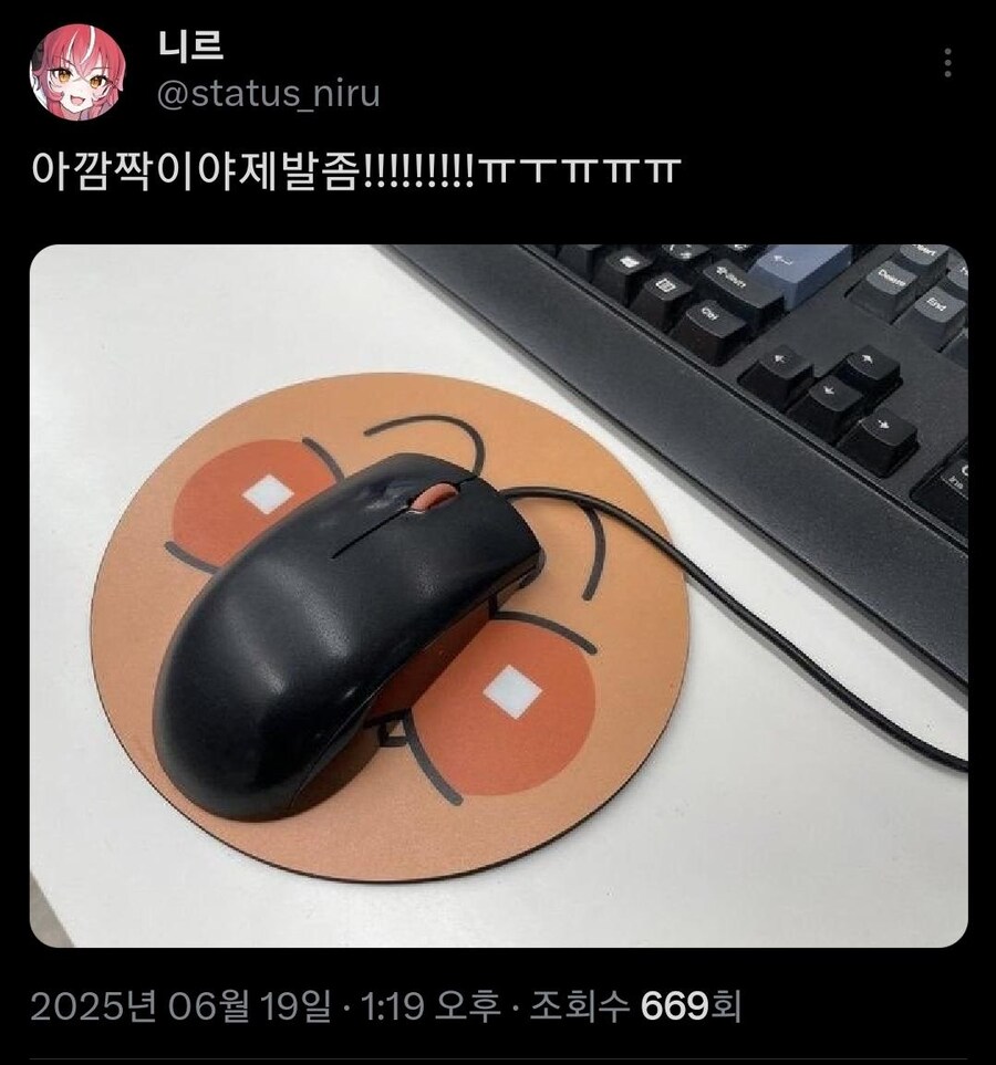 자기 마우스를 보고 놀란 버튜버_1.png