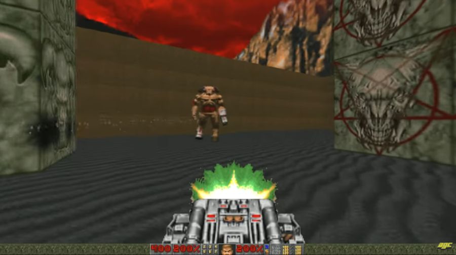 [DOOM]크고 아름다운 총에 맞고 가버리는 사이버 데몬_1.png