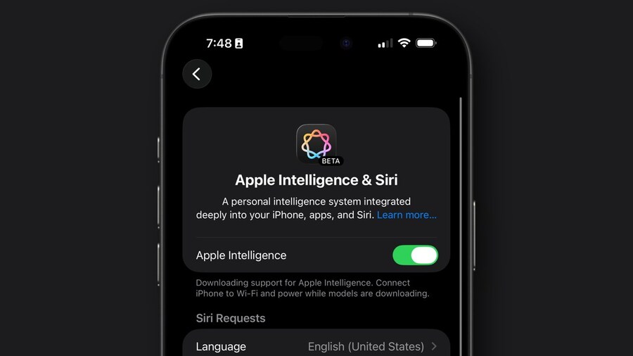 iOS 26 베타에서 애플 AI를 사용할 수 없는 문제 발생하고 있어_1.jpg