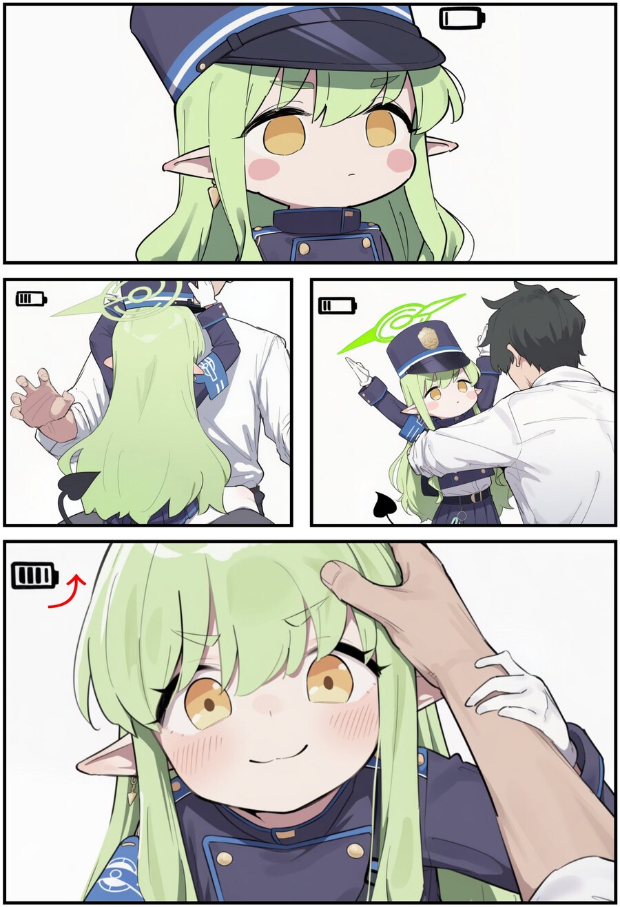 블루아카, ai) 히카리랑 놀아주는 선생과 질투하는 아이들 Manhwa_1.jpg