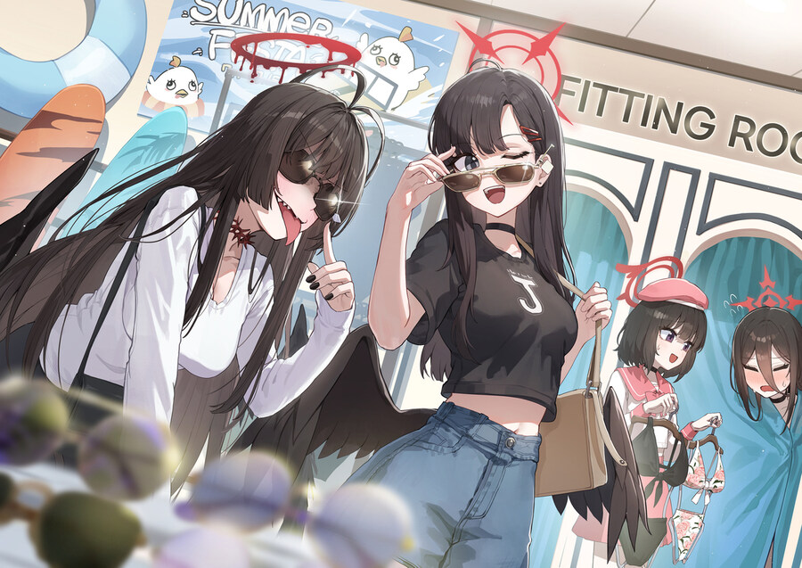 블루아카) 여름휴가 준비 중인 정실부_1.jpg