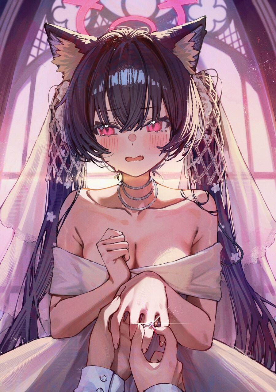 블루아카) 결혼하는 뽀송냥이_1.jpg