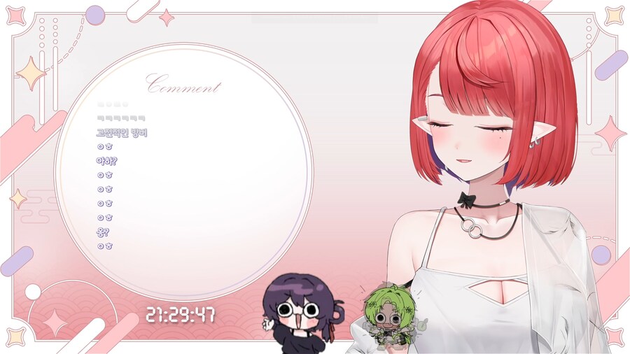 버튜버) 김토키: 입에 볼펜물고 발음연습하는건 비추한다_1.png