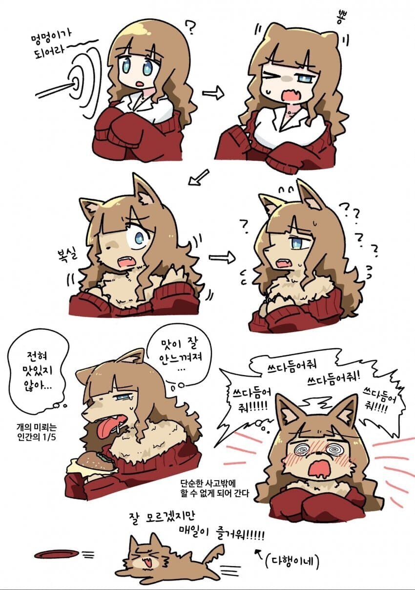 멍멍이가 되어라~_1.jpg