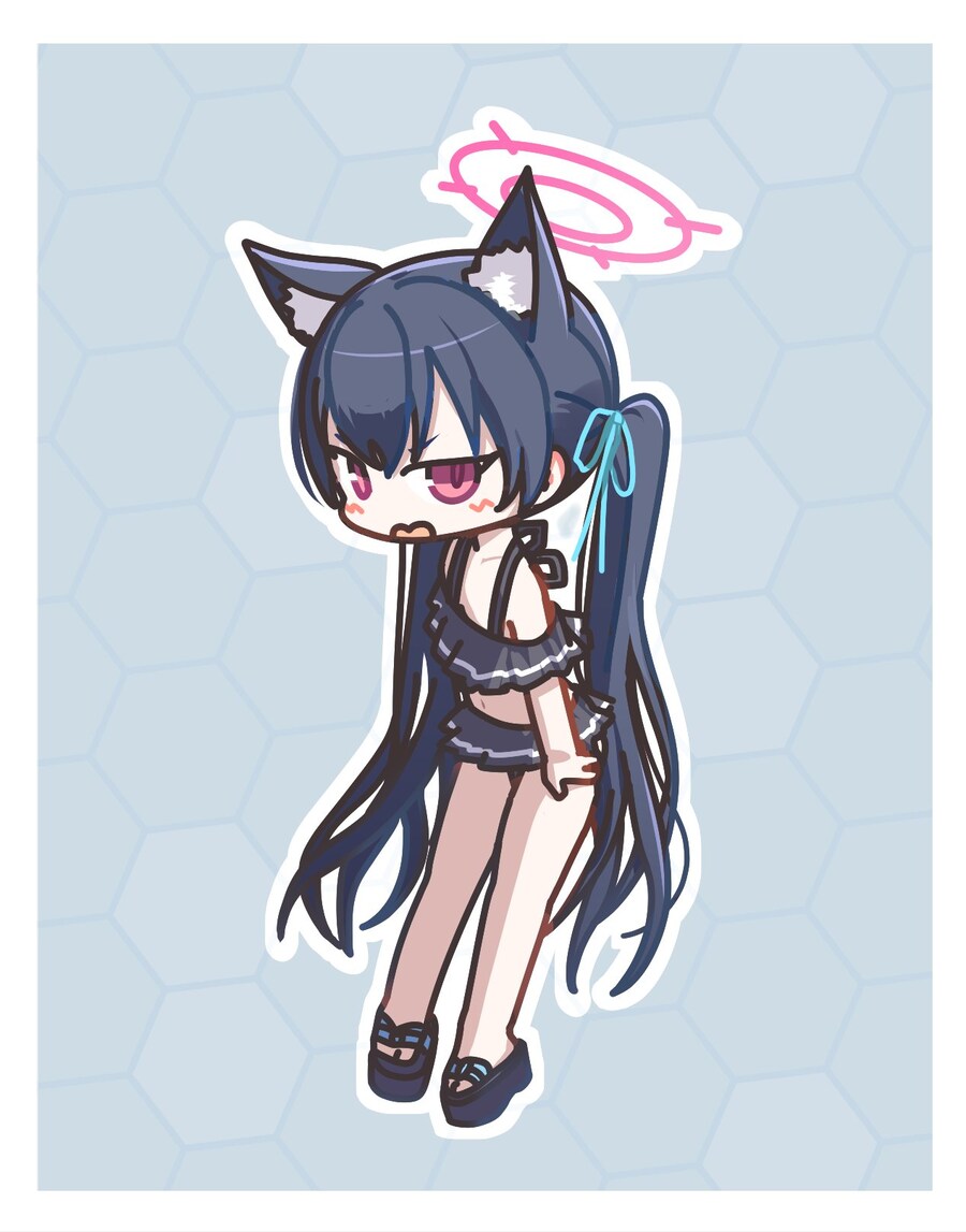 블루아카)귀여운 수영복 학생.jpg_1.jpg