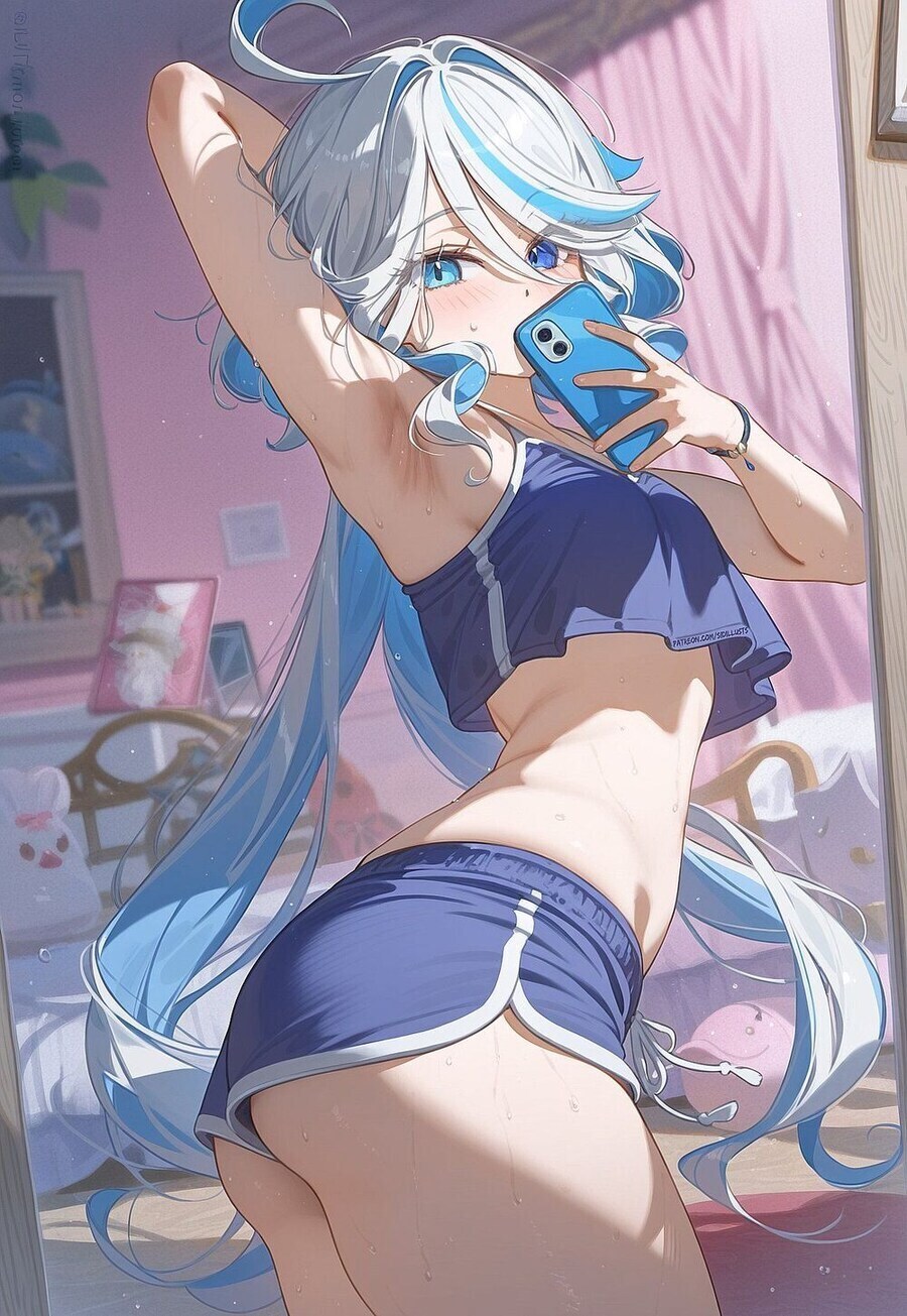 원신) 셀카찍는 푸리나_1.jpg