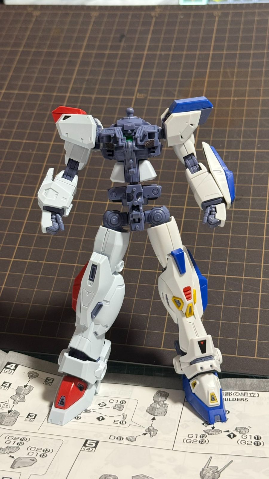 MG F80 건레이드 가조립 + 조합 사진_13.jpg