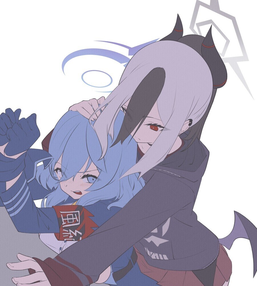 블루아카] 의외로 과거에 무슨 일이 있었던게 확실한 두사람_5.jpg