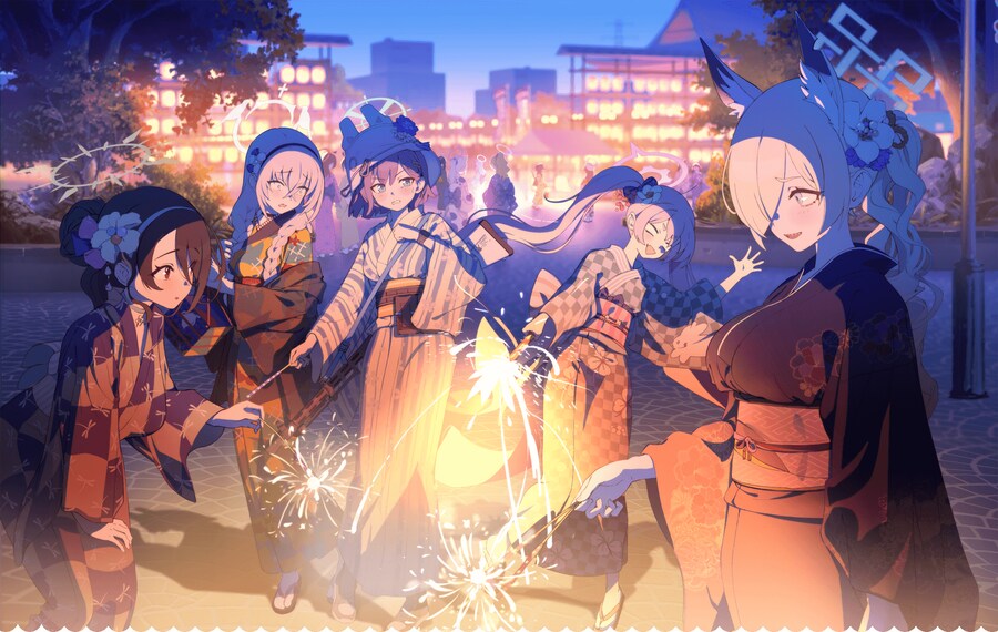 블루아카) 0.5주년 일러스트 모음_3.png