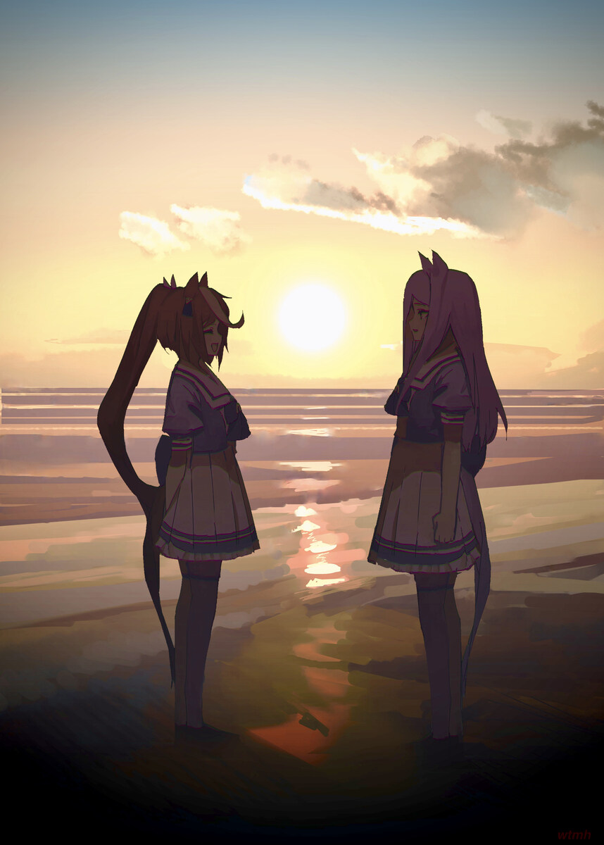 [말딸] 굉장한 석양이야_1.jpg