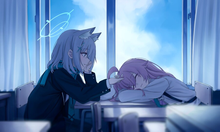 블루아카) 선배 잘자네..._1.jpg