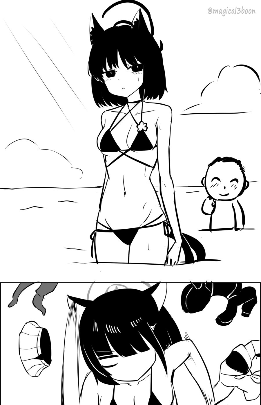 블루아카) 일섭) "행실이 천박해!"_1.jpg