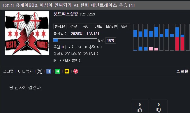 한화 페넌트레이스 우승이 현실이 되는건가..._1.png