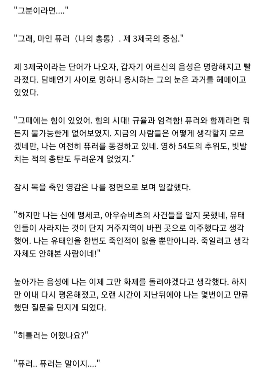 나치 독일의 슈츠슈타펠(SS친위대) 노인과의 인터뷰_6.jpg