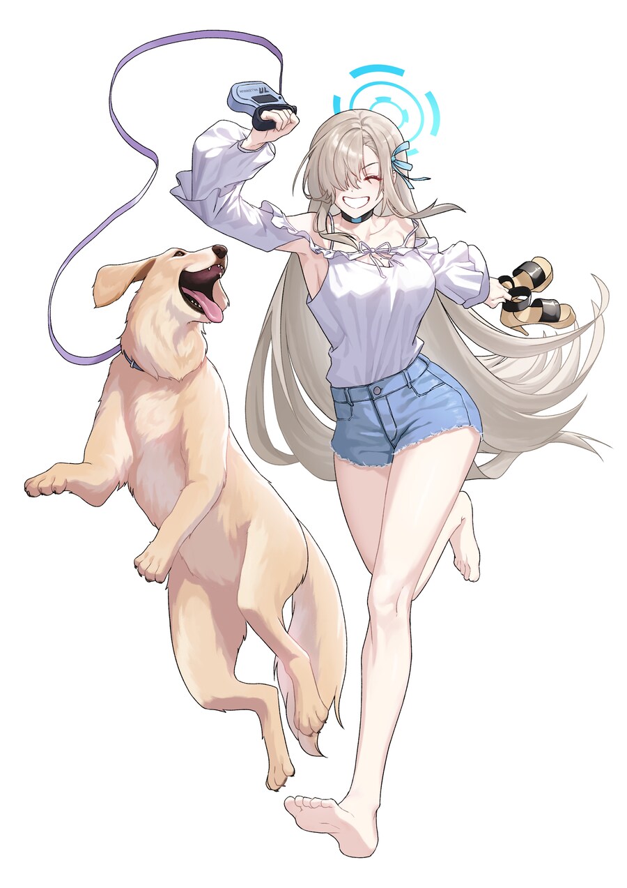 블루아카)학생들과 강아지 모음_16.png