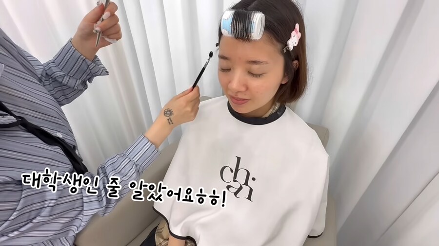 유튜브) 꾸미기 싫어하는 동생을 강제로 꾸며버리기_19.png