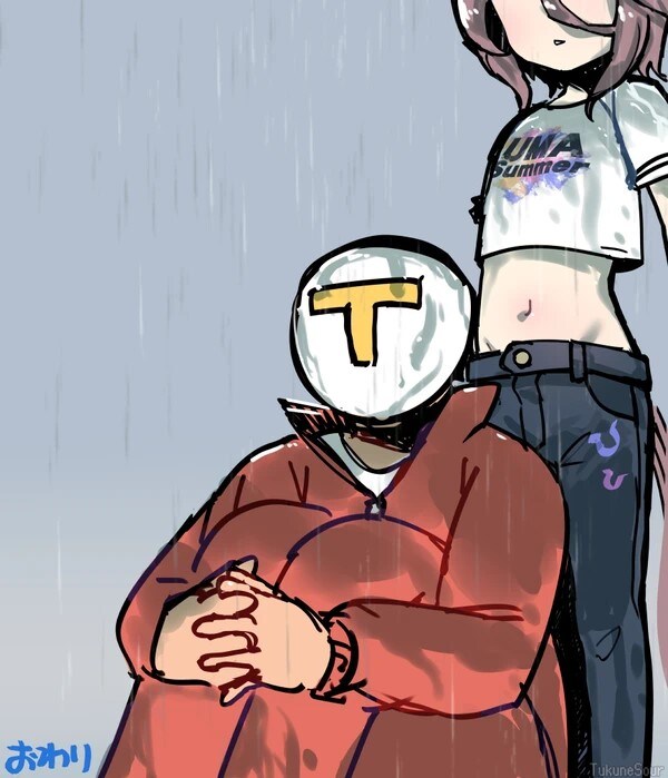 [말딸] 비를 피할려는 트레이너_2.jpg