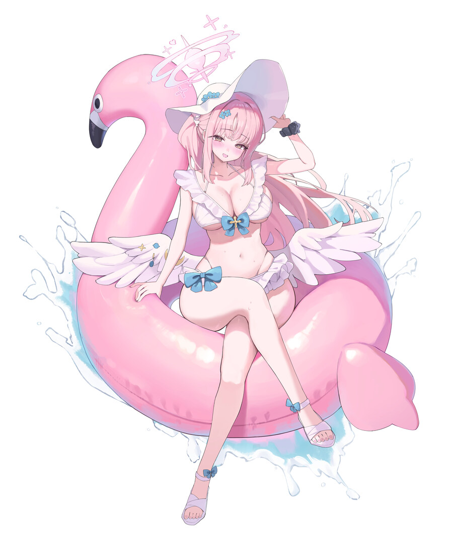 [블루아카] 수영복 입은 미카_1.jpg