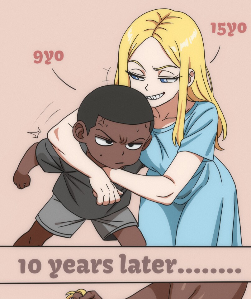 나이어린 소년을 괴롭히던 소녀는 10년 후.manhwa_1.png