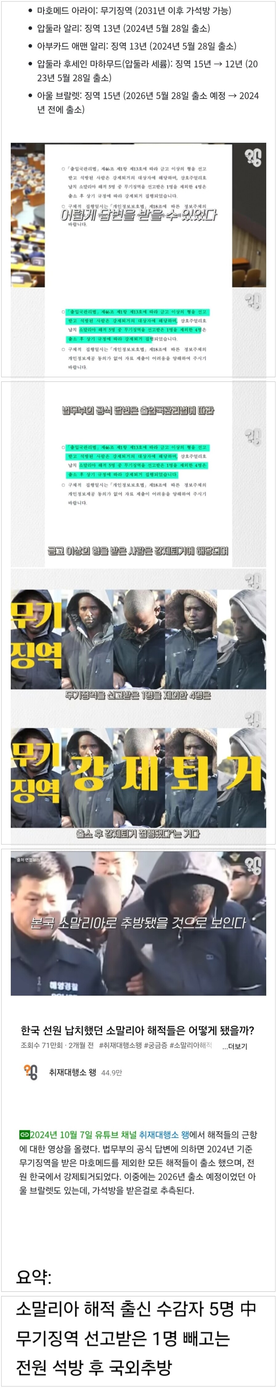 한국 교도소에서 생활하던 전직 소말리아 해적들 근황_3.jpg