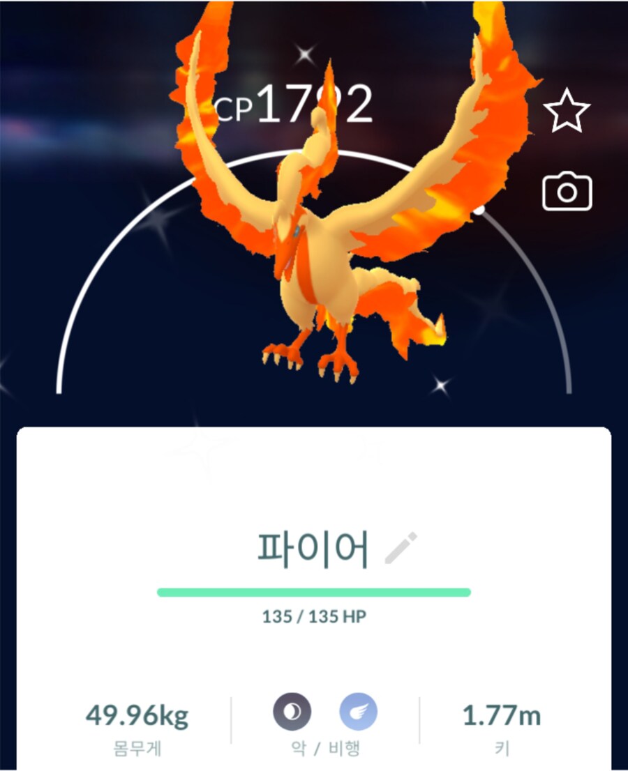 포켓몬) 파이어가 동료가 되고 싶다는 듯 이쪽을 보고 있다_3.png