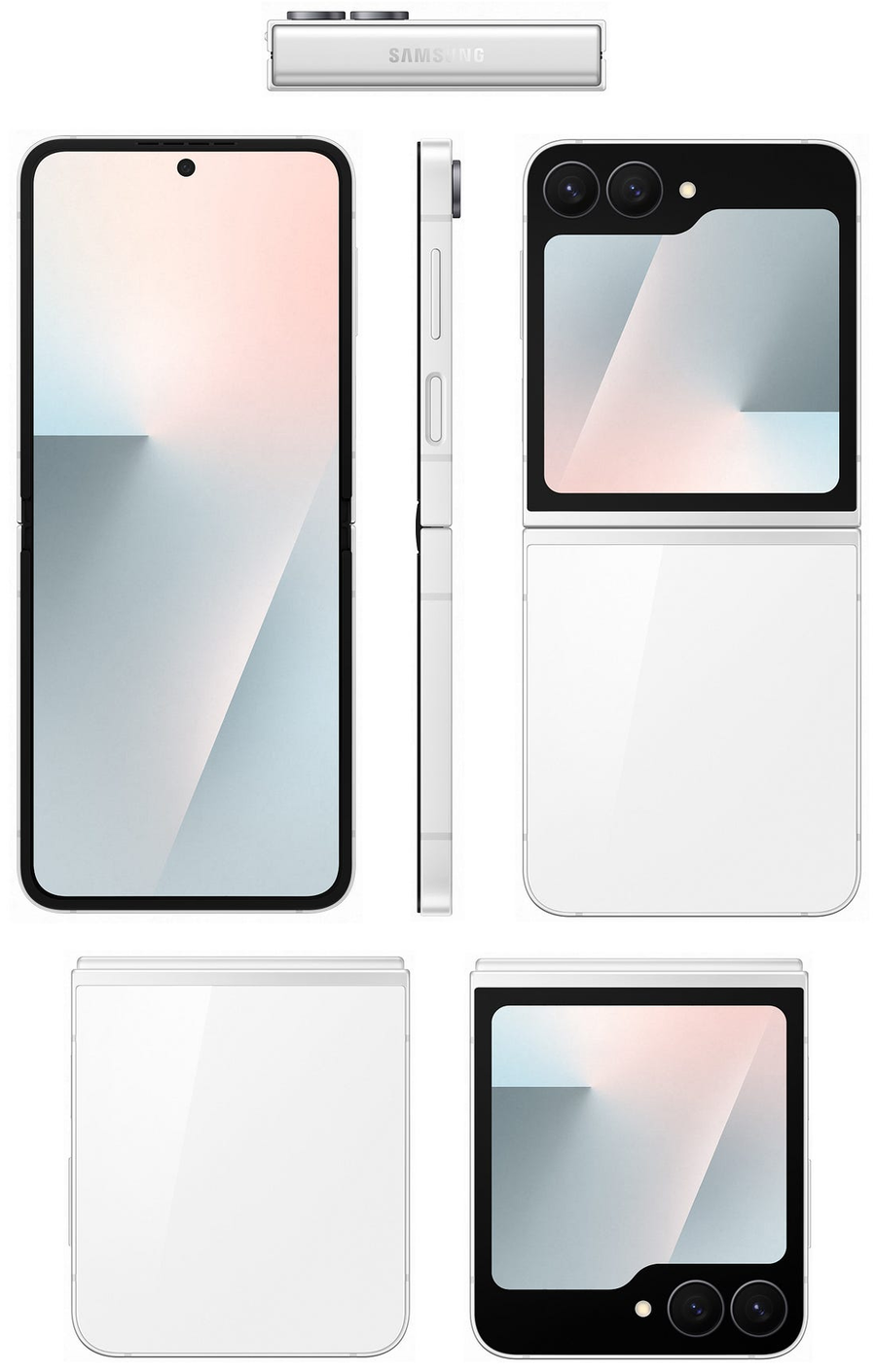 갤럭시 Z Flip Xe 공식 렌더링 유출_1.webp