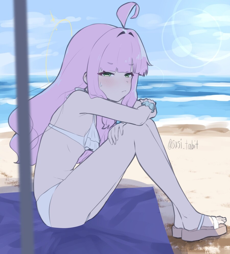 블루아카)하나도 안 꼴리는 수영복 학생.jpg_1.jpg