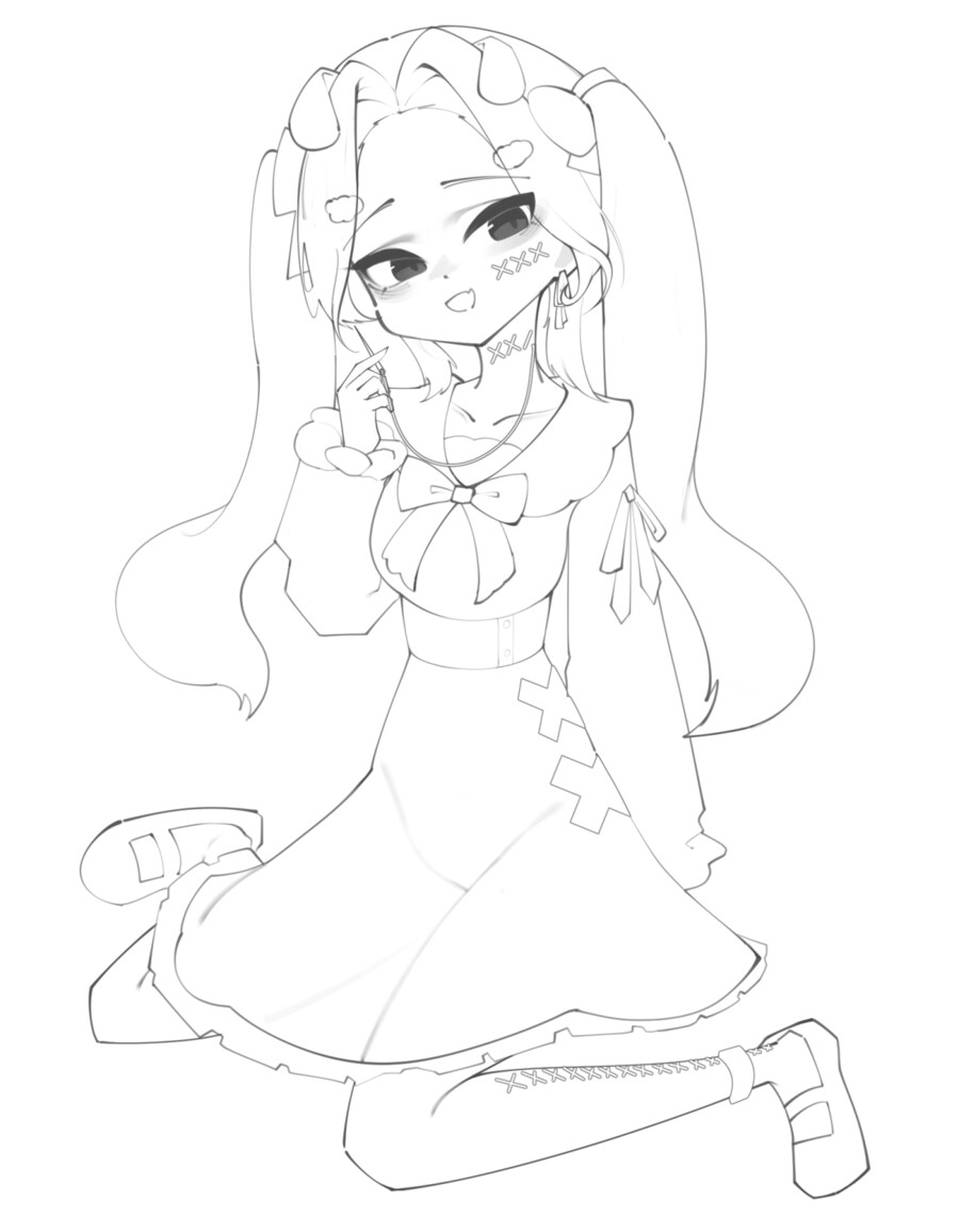 버튜버) 아오님 그리던거 선 다땃당_1.png