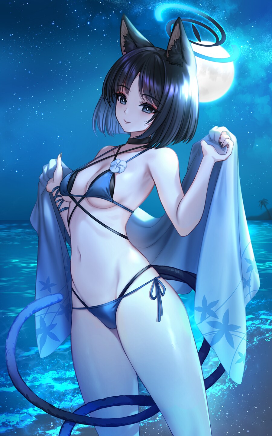 블루아카)키쿄 수영복 그려봤어요_2.png