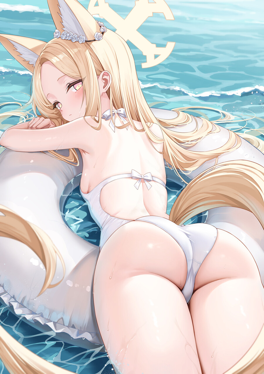 블루아카) 섹시 세이아 수영복_1.jpg