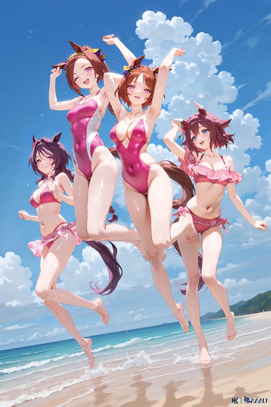 [말딸] 비키니 사쿠라 4인조_1.jpg