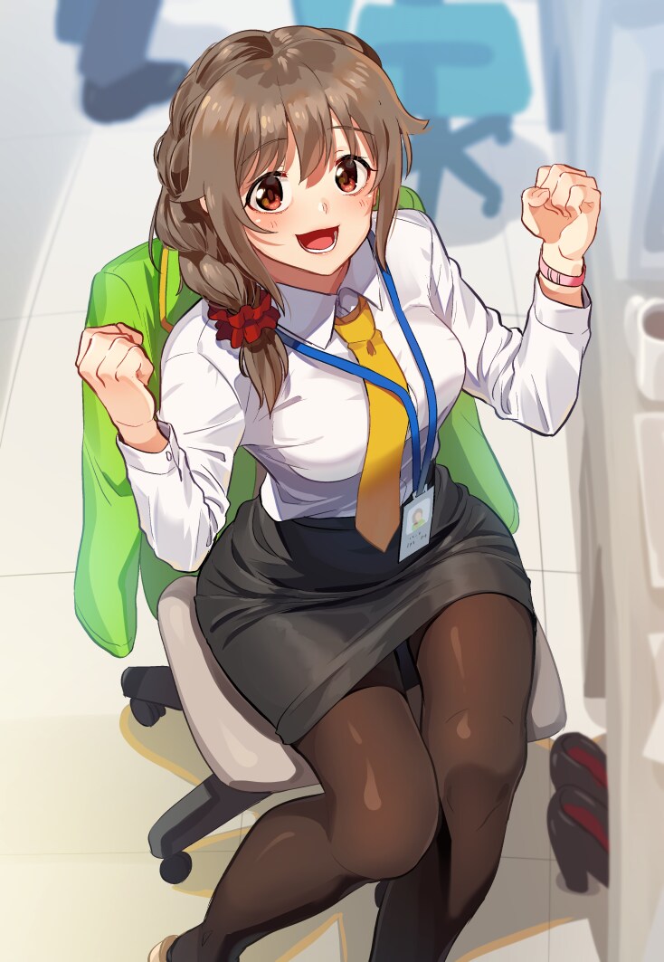 풋풋한 신입 여직원이 업무에 찌드는 만화_1.png