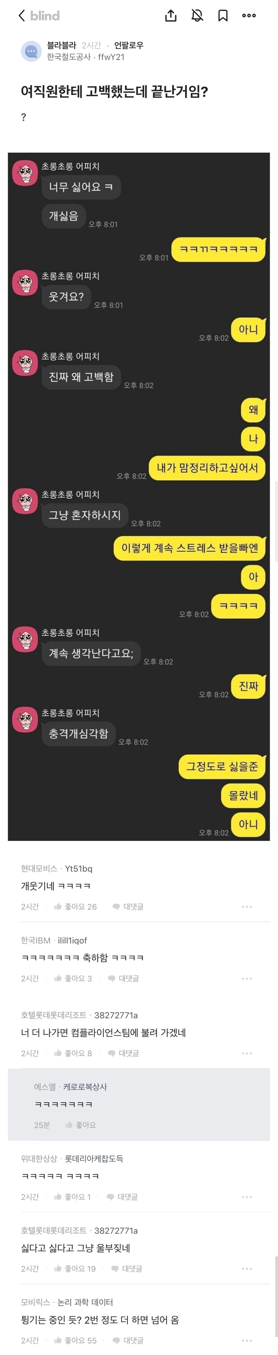 여직원한테 고백했는데 끝난거임?_1.jpg
