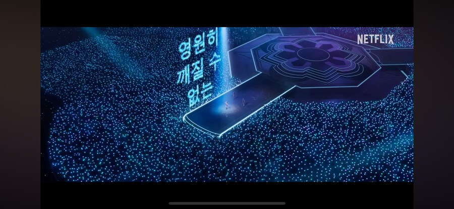 케이팝 데몬 헌터스 공식 가사 영상 반응중에_1.png