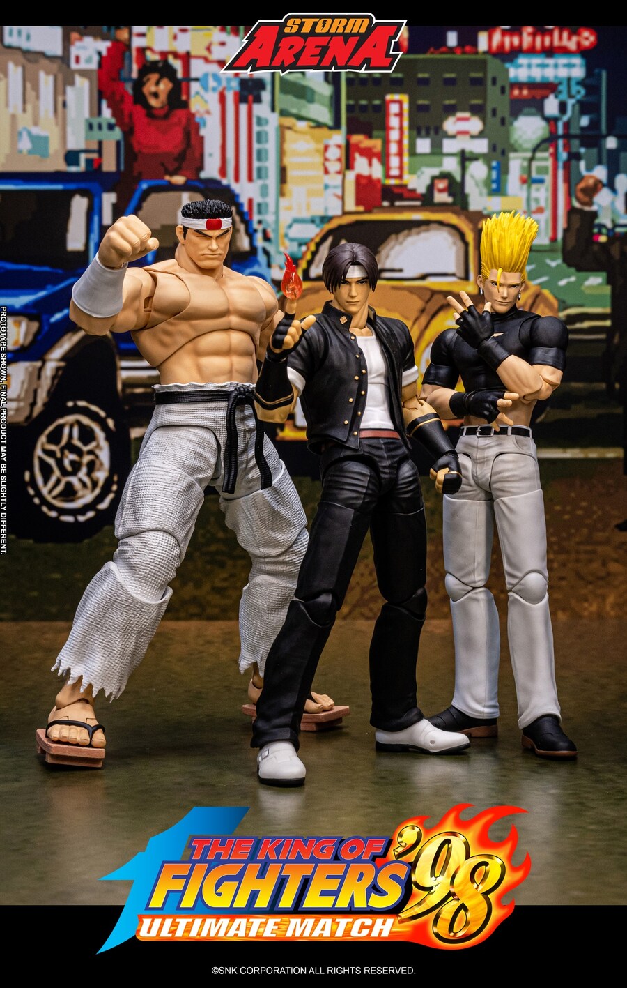 [스톰컬렉터블] 스톰 아레나 KOF '98 일본팀 예고_1.jpg