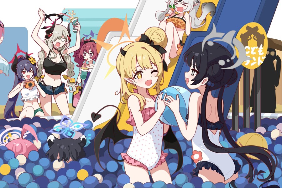 블루아카) 키사키 수영복 실장까지 숨참음_1.jpg